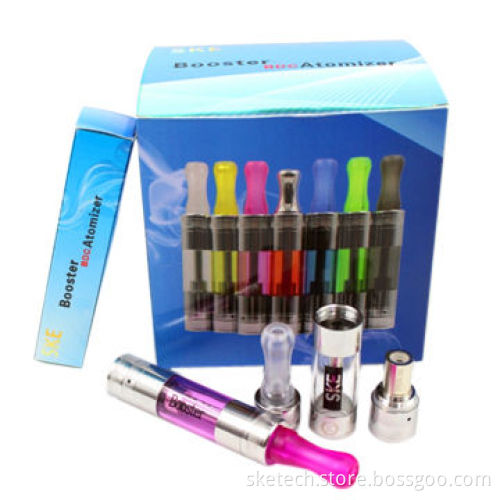 E-Cigarettes Atomizers with Replaceable Spring Dual Coil